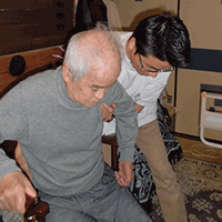 訪問施術開始